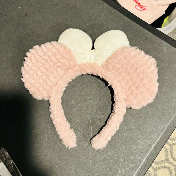 Disney Minnie Mouse Inspired plush stuffed soft teddy bear Ears headband - Picture 3 of 4